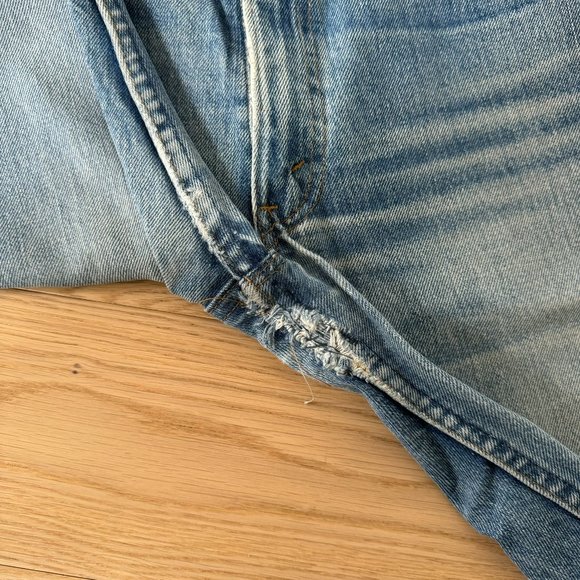 VINTAGE ORANGE LABEL LEVIS JEANS - Picture 6 of 9